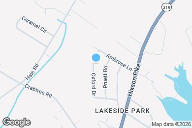 Map image of the property - 8260 Oxford Dr