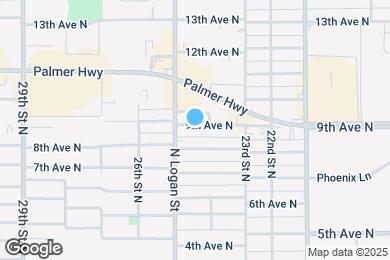 Map image of the property - 2413 9th Ave N