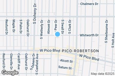 Map image of the property - 1108 S La Peer Dr