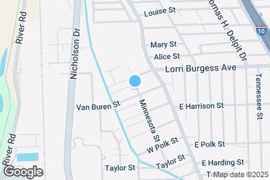 Map image of the property - 1866 Minnesota St