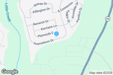 Map image of the property - 338 Averasboro Dr