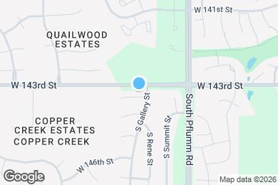 Map image of the property - 13920 W 143rd Ct