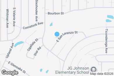 Map image of the property - 620 San Lorenzo St