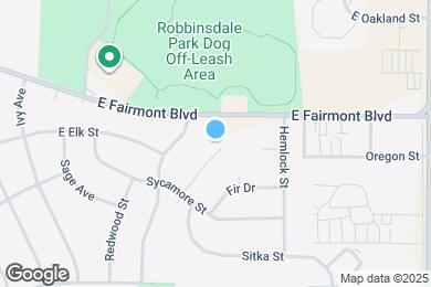 Map image of the property - Vista Pointe Apartments