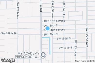 Map image of the property - 12530 SW 188th Ter