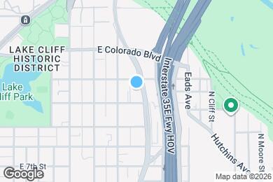 Map image of the property - 1305 E Jefferson Blvd