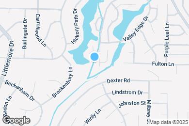 Map image of the property - 2125 Oak Springs Dr