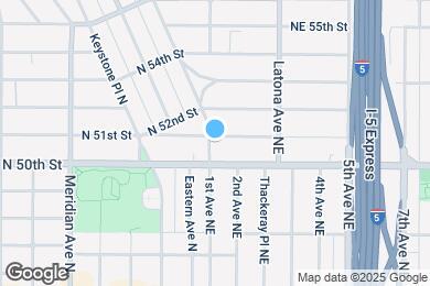Map image of the property - 101 NE 51st St