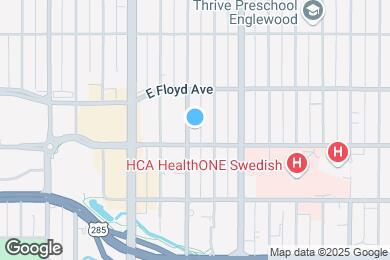 Map image of the property - 3376 S Sherman St