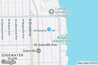 Map image of the property - 6250 N Kenmore Ave