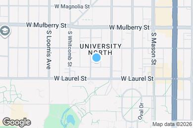 Map image of the property - 630 S Sherwood St