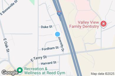 Map image of the property - 675 University Dr