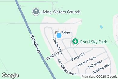 Map image of the property - 3032 Prairie Bluff