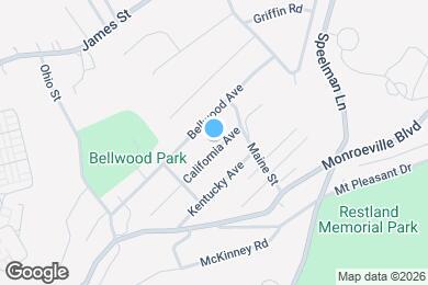 Map image of the property - 521 California Ave