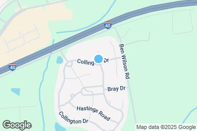 Map image of the property - 301 Collington Dr