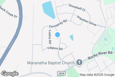 Map image of the property - 9931 Seven Oaks Dr