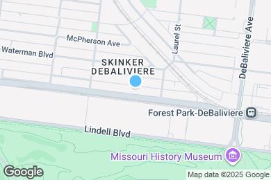 Map image of the property - 5842 Pershing Ave