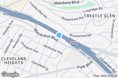 Map image of the property - 900 MacArthur Blvd
