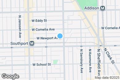 Map image of the property - 1211 W Newport Ave