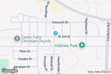 Map image of the property - 306 Cedar Crest Dr