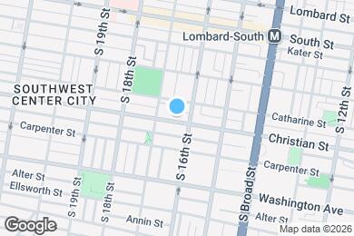 Map image of the property - 1617 Christian St