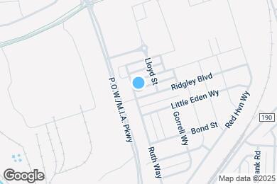 Map image of the property - 519 Ridgely Blvd