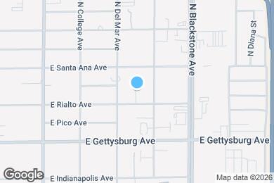 Map image of the property - 4732 N San Pablo Ave
