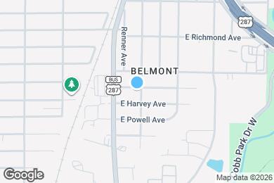 Map image of the property - 1630 Davis Ave