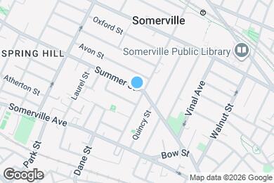 Map image of the property - 74 Summer St