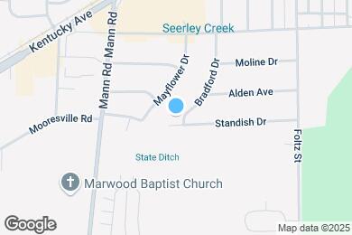 Map image of the property - 3560 Bradford Dr