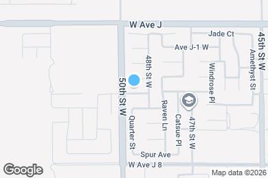 Map image of the property - 4813 W Ave J4