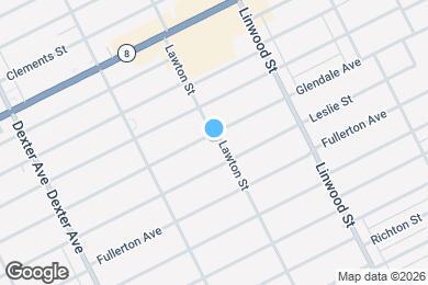 Map image of the property - 2903 Glendale St