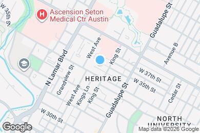 Map image of the property - 709 W 35th St