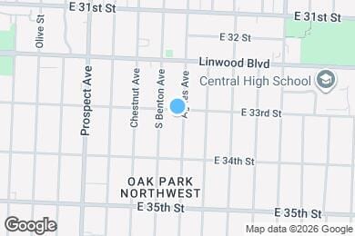 Map image of the property - 3304 Agnes Ave