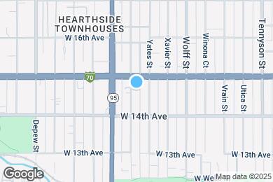 Map image of the property - 1466 Zenobia St