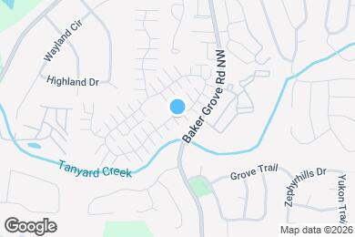 Map image of the property - 240 Windcroft Cir NW