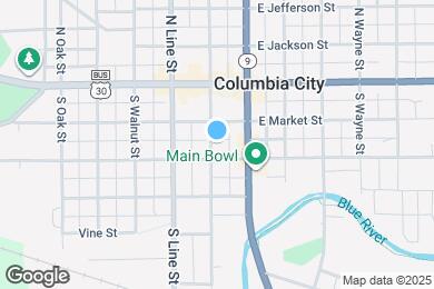 Map image of the property - 209 S Chauncey St