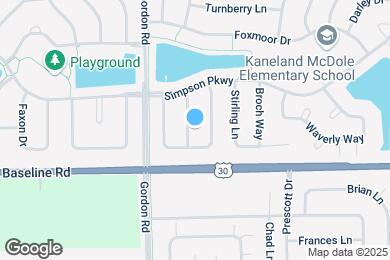 Map image of the property - 1828 Ness Way