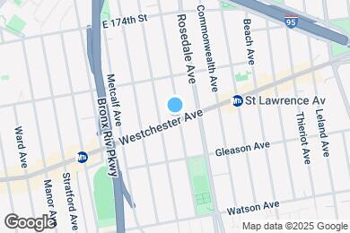Map image of the property - 1241 Noble Ave