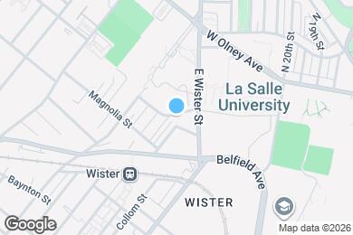 Map image of the property - 549 E Armstrong St