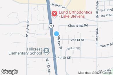 Map image of the property - 124 95th Ave SE