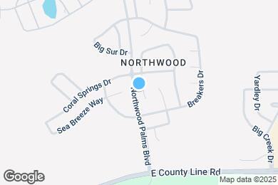 Map image of the property - 1253 Salt Clay Ct
