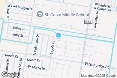 Map image of the property - 3121 W Driftwood St