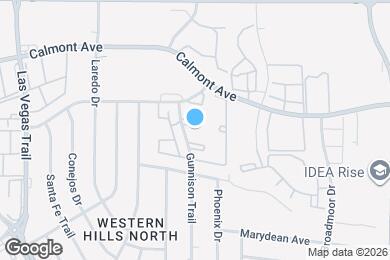Map image of the property - 8225 Calmont Ave
