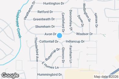 Map image of the property - 2275 Cottontail Dr