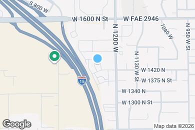 Map image of the property - 1459 N 1250 W