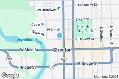 Map image of the property - 1 W Hickory St