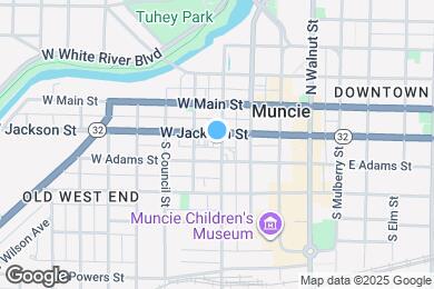 Map image of the property - 211 S Liberty St