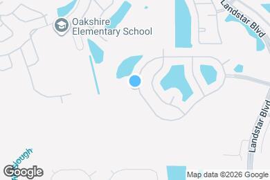 Map image of the property - 922 Lake Biscayne Way