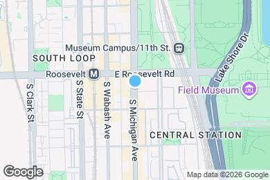 Map image of the property - 1251 S Michigan Ave
